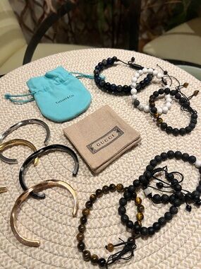 Accessories Bundle - Metal + Mixed Bead Bracelets